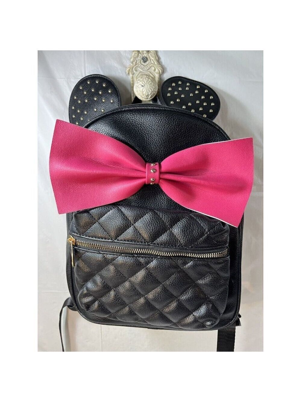 Olivia Miller Minnie Mouse Backpack Pink Bow